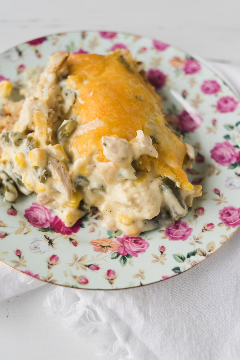 Grandma's Favorite Heirloom Country Chicken Casserole | FaveSouthernRecipes.com