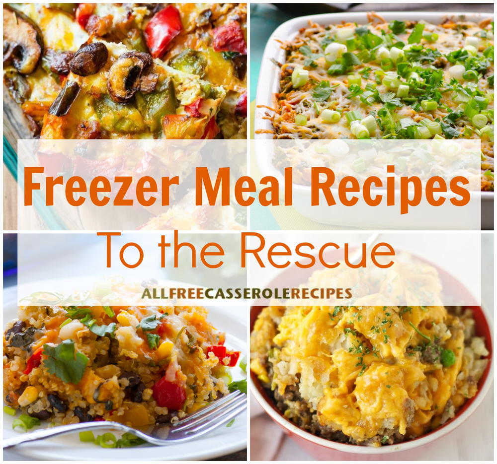 20 Freezer Meal Recipes to the Rescue | AllFreeCasseroleRecipes.com