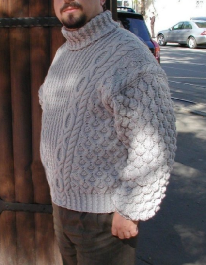 Men's Royal Sweater | AllFreeKnitting.com