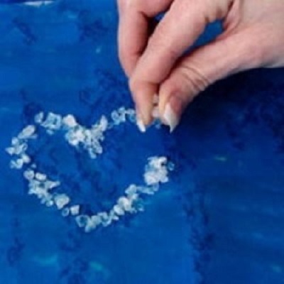 Salt Resist Tie-Dye Technique | FaveCrafts.com