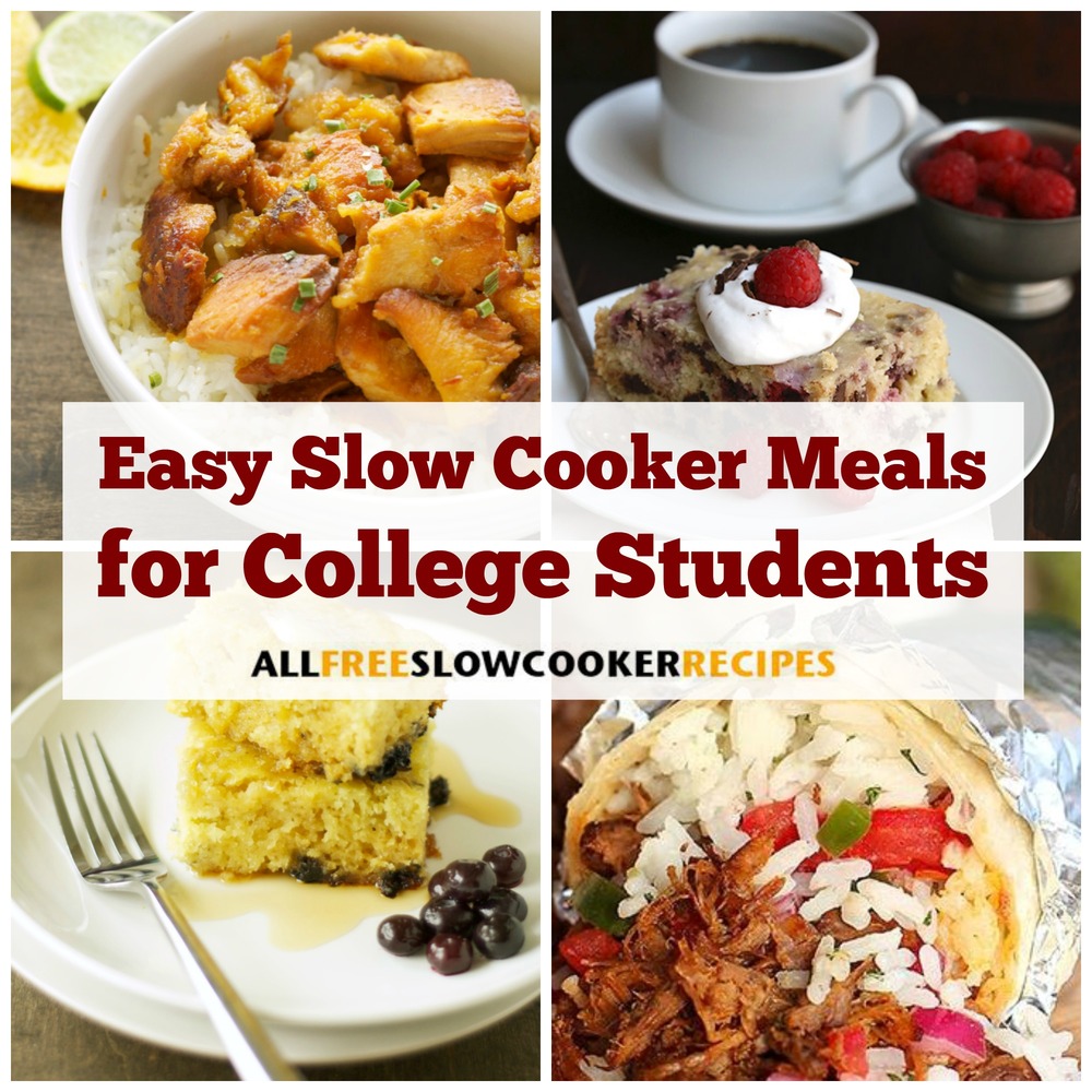 15 Easy Slow Cooker Meals for College Students