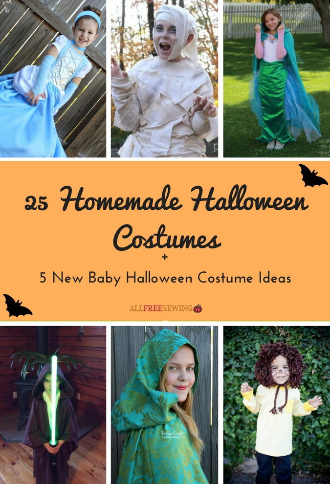 25 Homemade Halloween Costumes + 5 New Baby Halloween Costume Ideas ...
