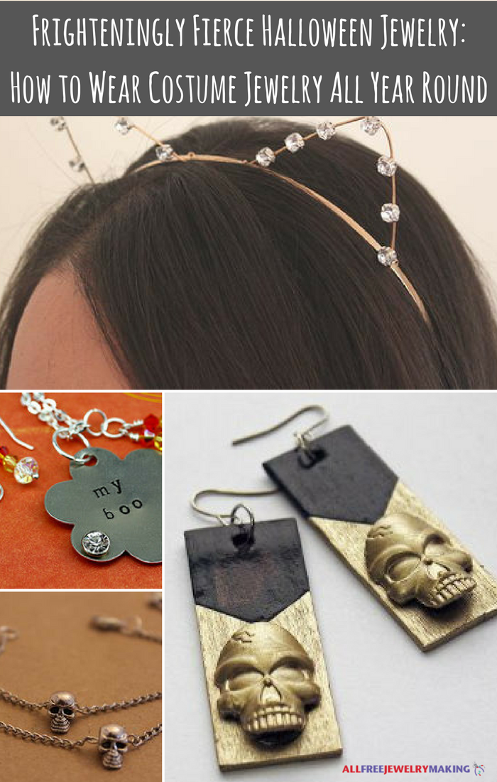 Frighteningly Fierce Halloween Jewelry How to Wear Costume Jewelry All