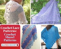 Princess Diana Vintage Crochet Shawl Pattern | AllFreeCrochet.com
