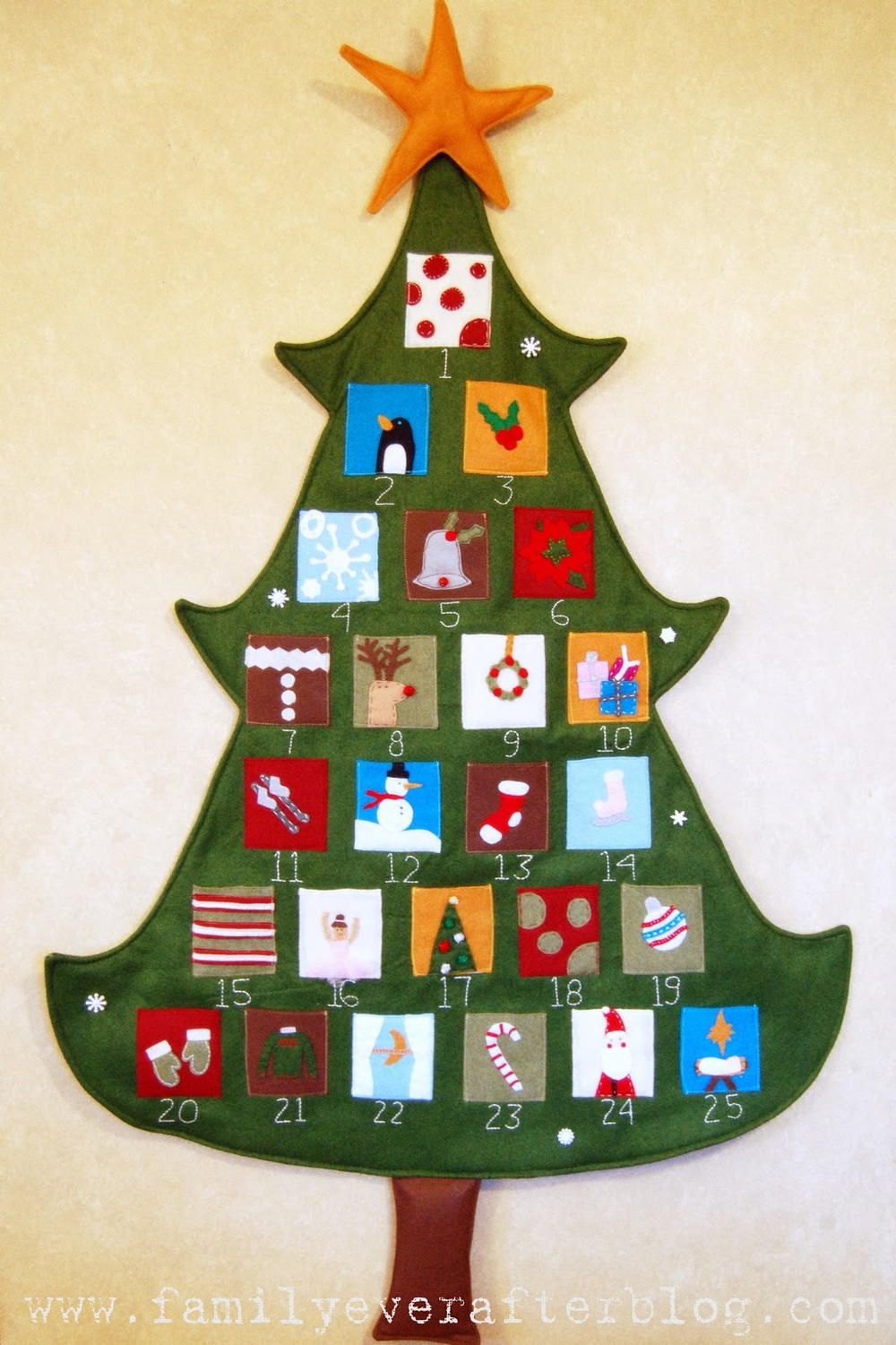 pottery barn inspired christmas tree advent calendar allfreesewingcom - Pottery Barn Christmas Trees pottery barn inspired christmas tree advent calendar allfreesewingcom - Pottery Barn Christmas Trees