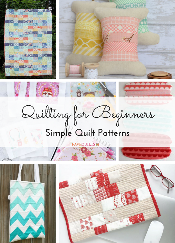 quilting for beginners 21 simple quilt patterns favequiltscom