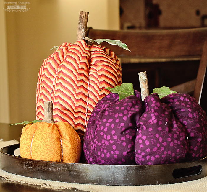 Beginner Fabric Pumpkin Tutorial | AllFreeHolidayCrafts.com