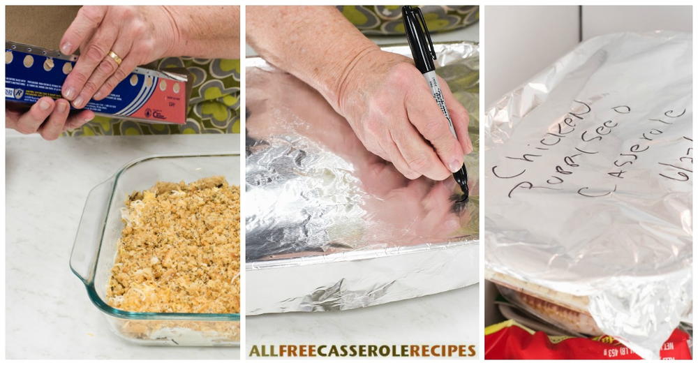 How to Freeze a Casserole for Later