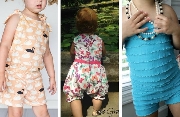 Diy Rompi How to Make a Romper: 20 DIY Romper Ideas | AllFreeSewing.com