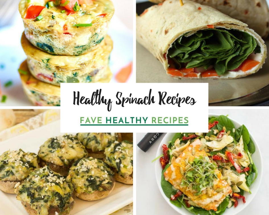 30+ Healthy Spinach Recipes | FaveHealthyRecipes.com