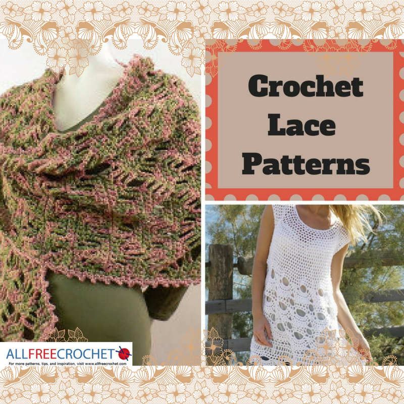 34 Crochet Lace Patterns | AllFreeCrochet.com