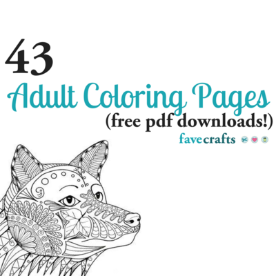 43 Printable Adult Coloring Pages (PDF Downloads  43 Printable Adult Coloring Pages (PDF Downloads