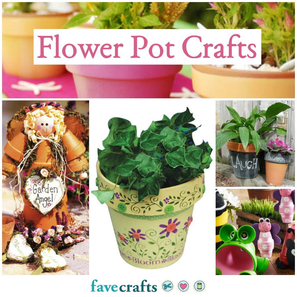 38 Flower Pot Crafts FaveCrafts Com   Flower Pot Crafts ExtraLarge1000 ID 2504412 