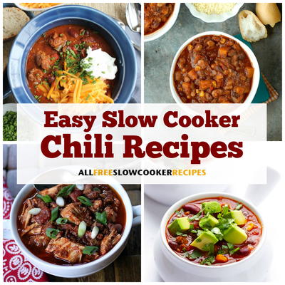 19 Easy Slow Cooker Chili Recipes | AllFreeSlowCookerRecipes.com