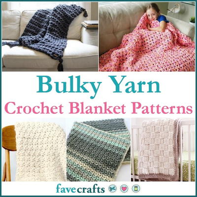 19 Bulky Yarn Crochet Blanket Patterns border_Large400_ID 2519209