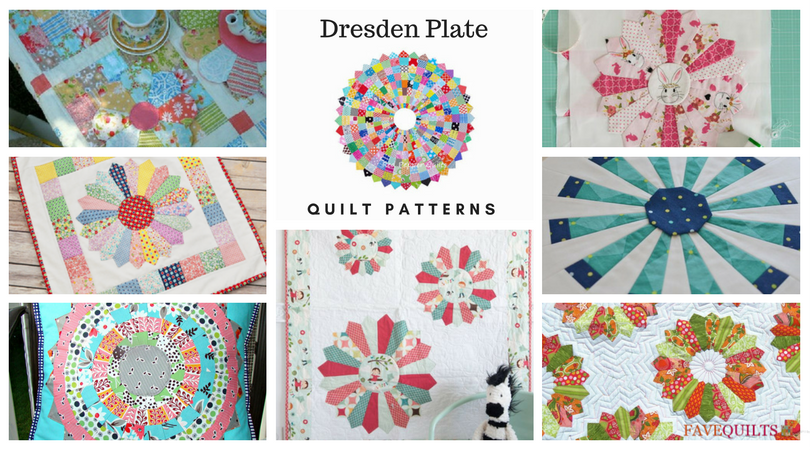 12 Dresden Plate Quilt Patterns