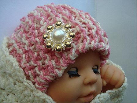 Easy Newborn Hat Knitting Pattern FaveCraftscom Baby hat knitting pattern