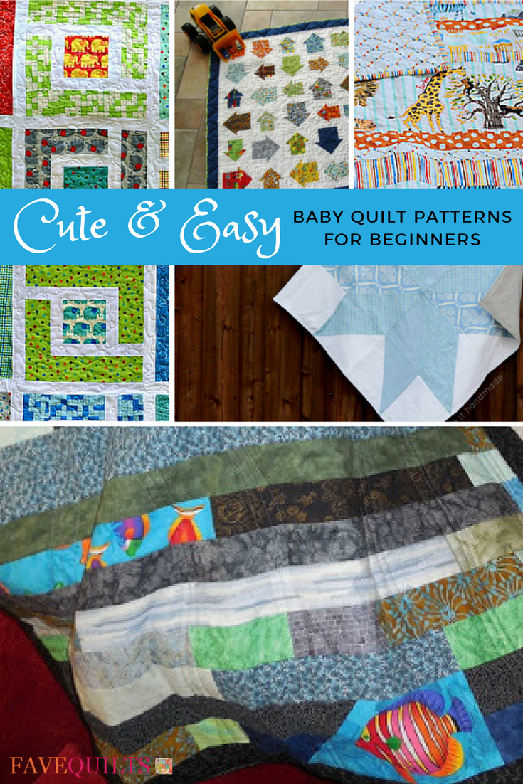 15 Cute and Easy Baby Quilt Patterns for Beginners | FaveQuilts.com