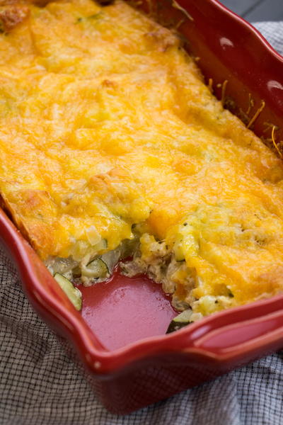 Zucchini Cheese Casserole  RecipeLion.com