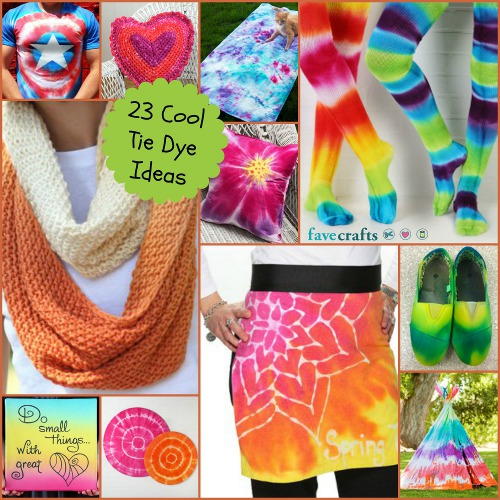 Tye lemonblossoms 23 Cool Tie Dye Ideas | FaveCrafts.com