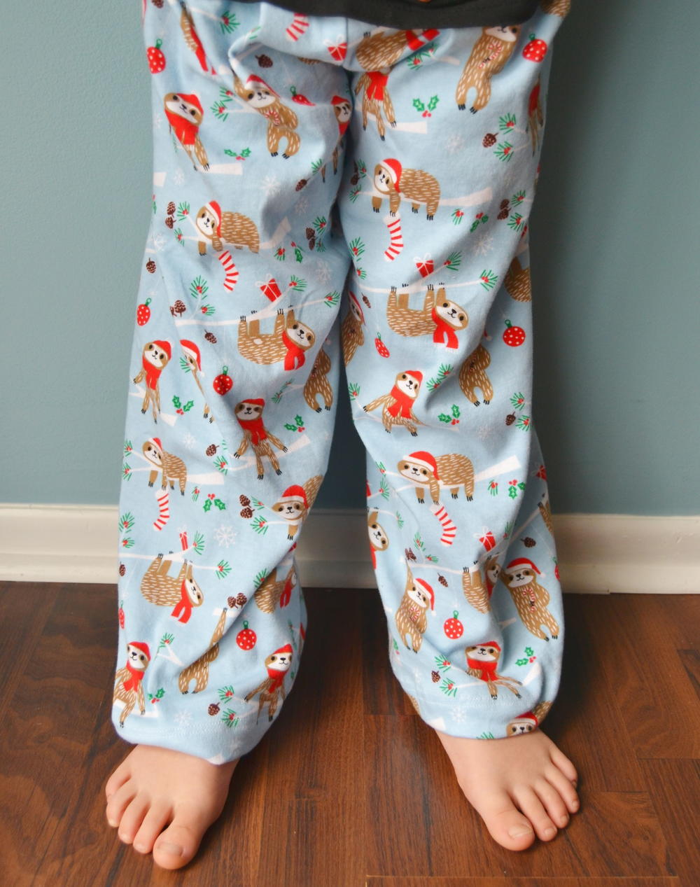 kids plaid pj pants