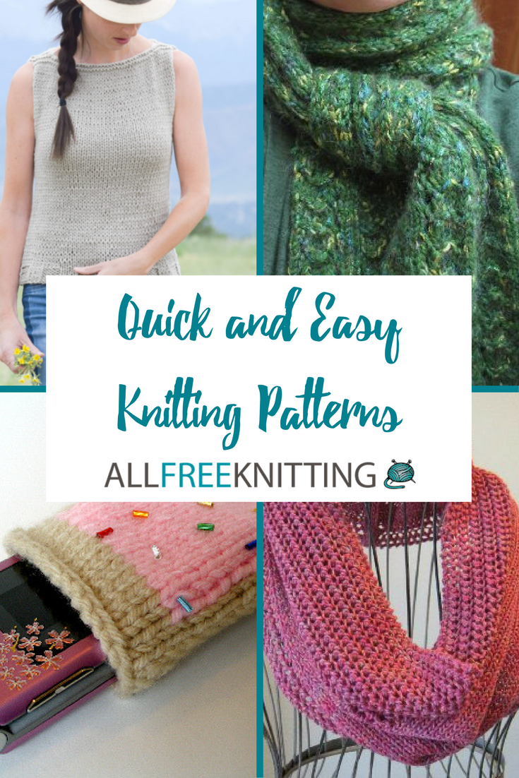 30 Quick and Easy Knitting Patterns