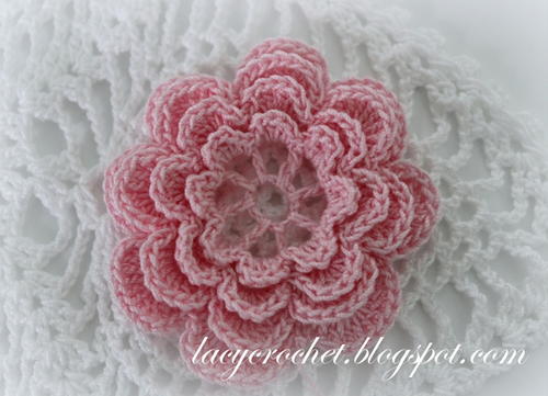Scarf leaf valley motif crochet diagram Crochet Irish Rose | AllFreeCrochet.com