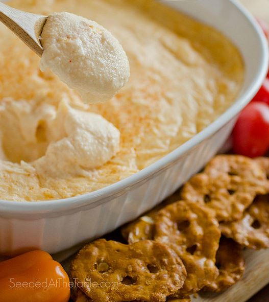 Baked Buffalo Cauliflower Dip