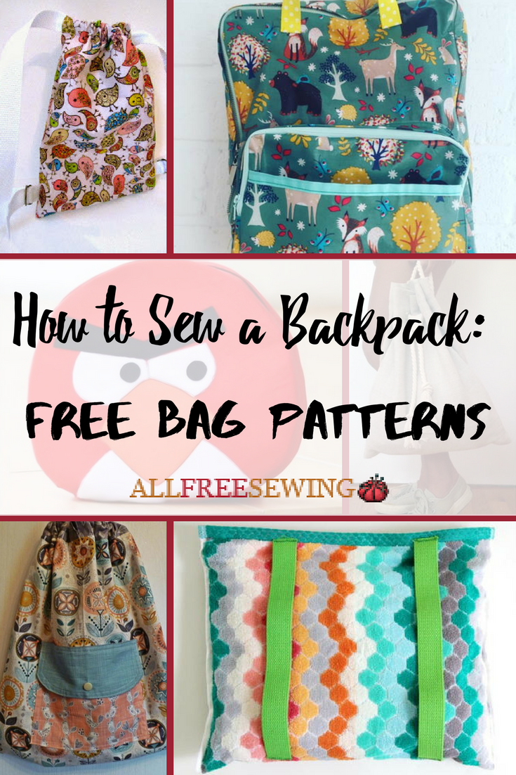 Download How to Sew a Backpack: 19 Free Bag Patterns | AllFreeSewing.com