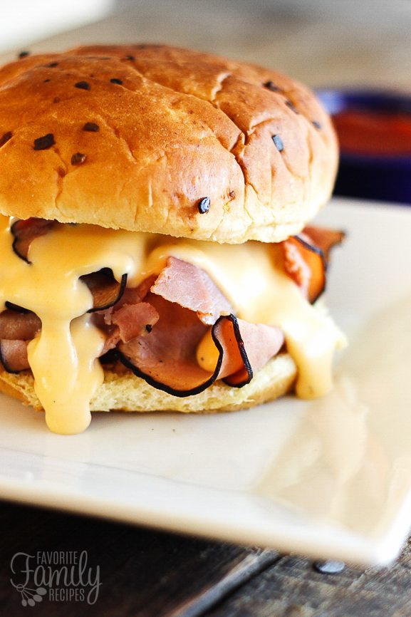 Our Version of Arby's Ham and Cheddar Melt