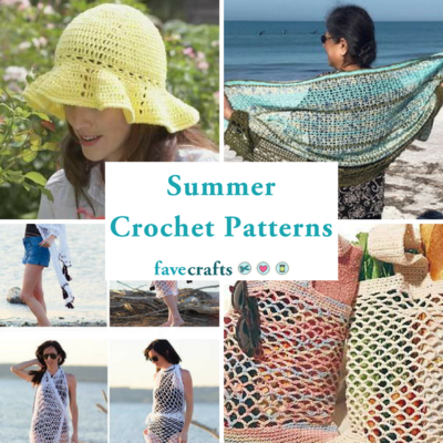 31 Summer Crochet Patterns | FaveCrafts.com
