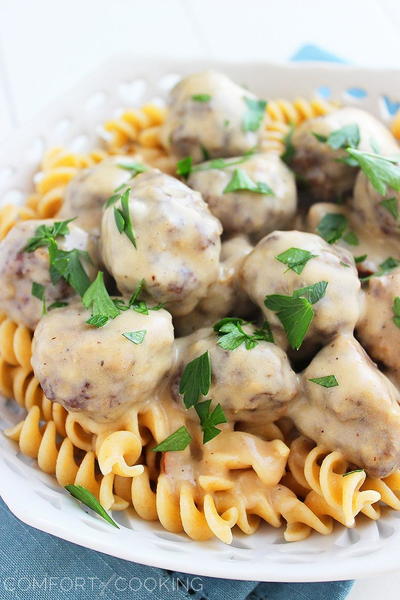 Homemade Swedish Meatballs