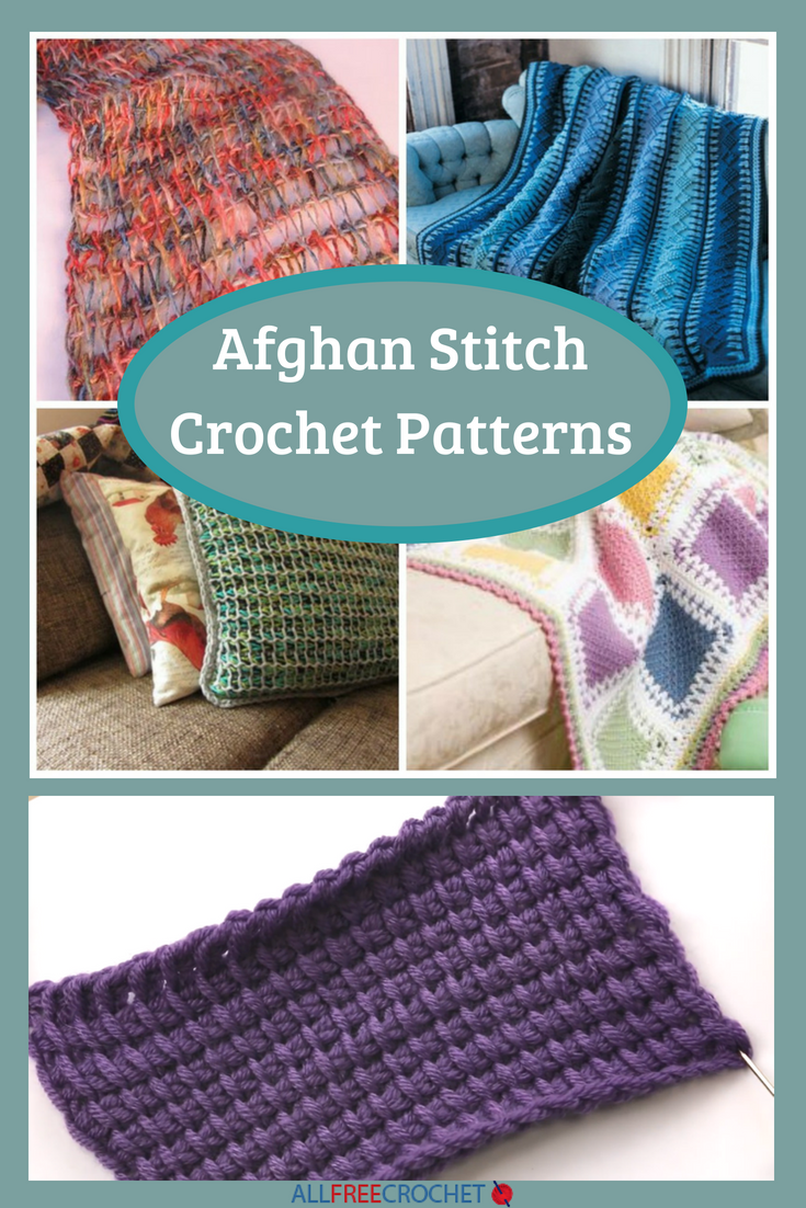 afghan stitch crochet patterns beginners