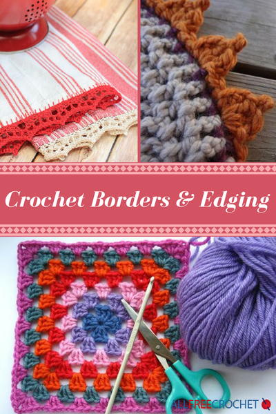 Crochet Borders and Edgings: 30 Crochet Tutorials | AllFreeCrochet.com