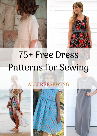 75+ Free Dress Patterns for Sewing | AllFreeSewing.com