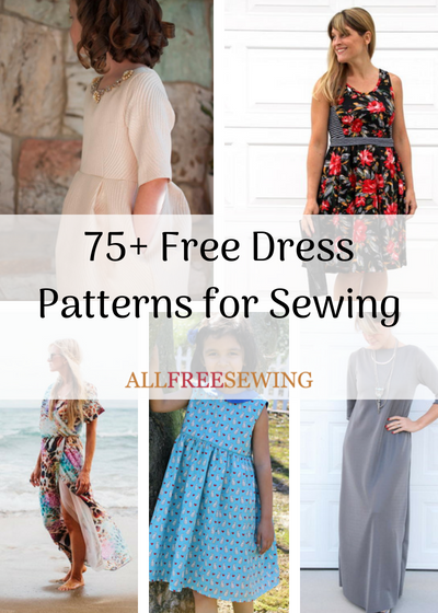 75 Free Dress Patterns For Sewing Allfreesewing Com
