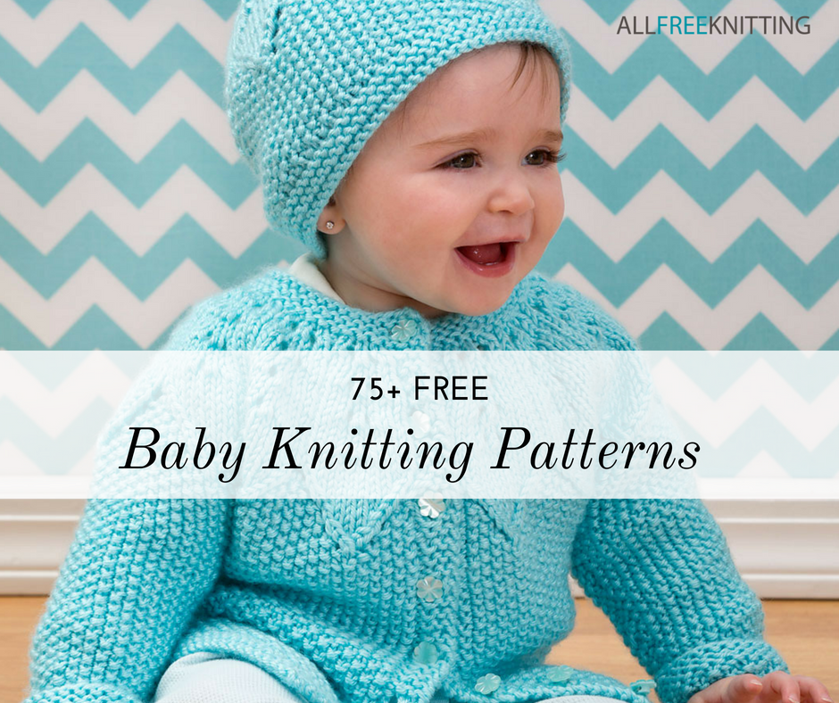 free baby hat knitting patterns to download