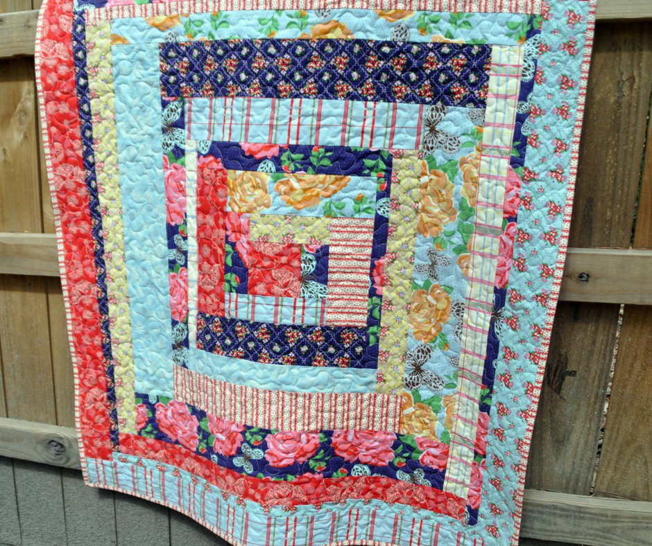 38 Free Log Cabin Quilt Patterns | FaveQuilts.com