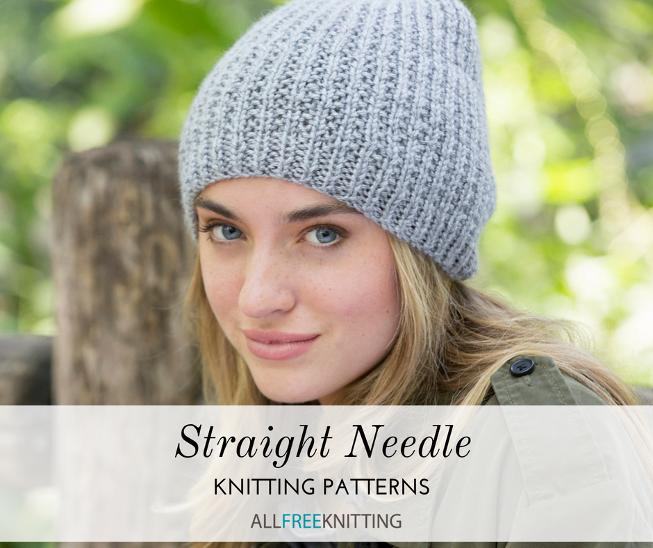 26 Straight Needle Knitting Patterns You Need