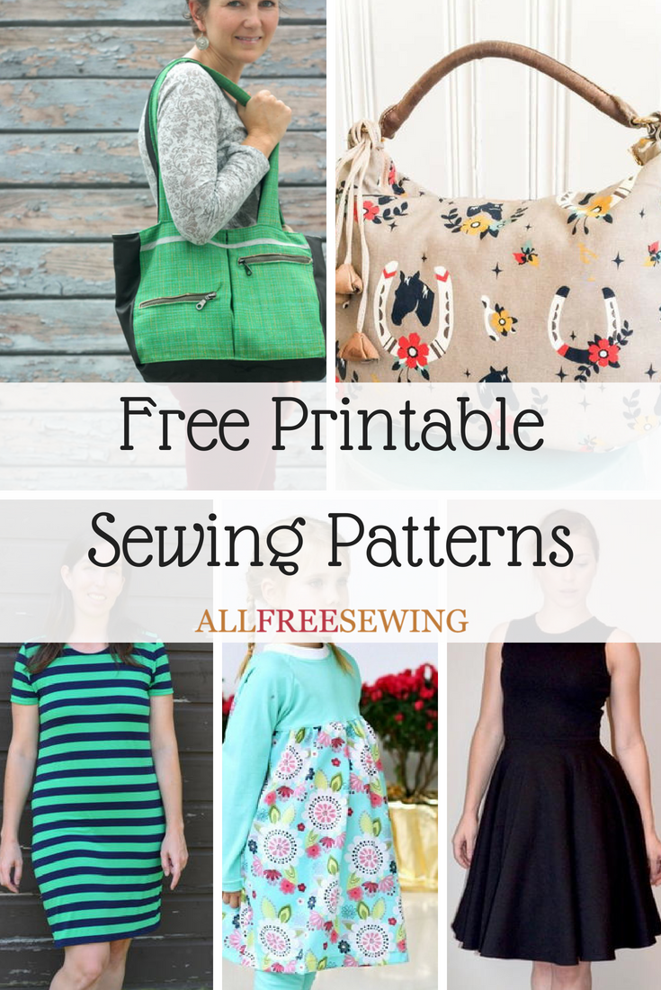 Free Printable Sewing Patterns Pdf Tops