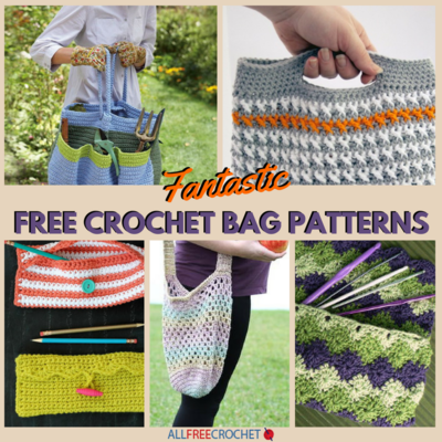23 Fantastic Free Crochet Bag Patterns | AllFreeCrochet.com