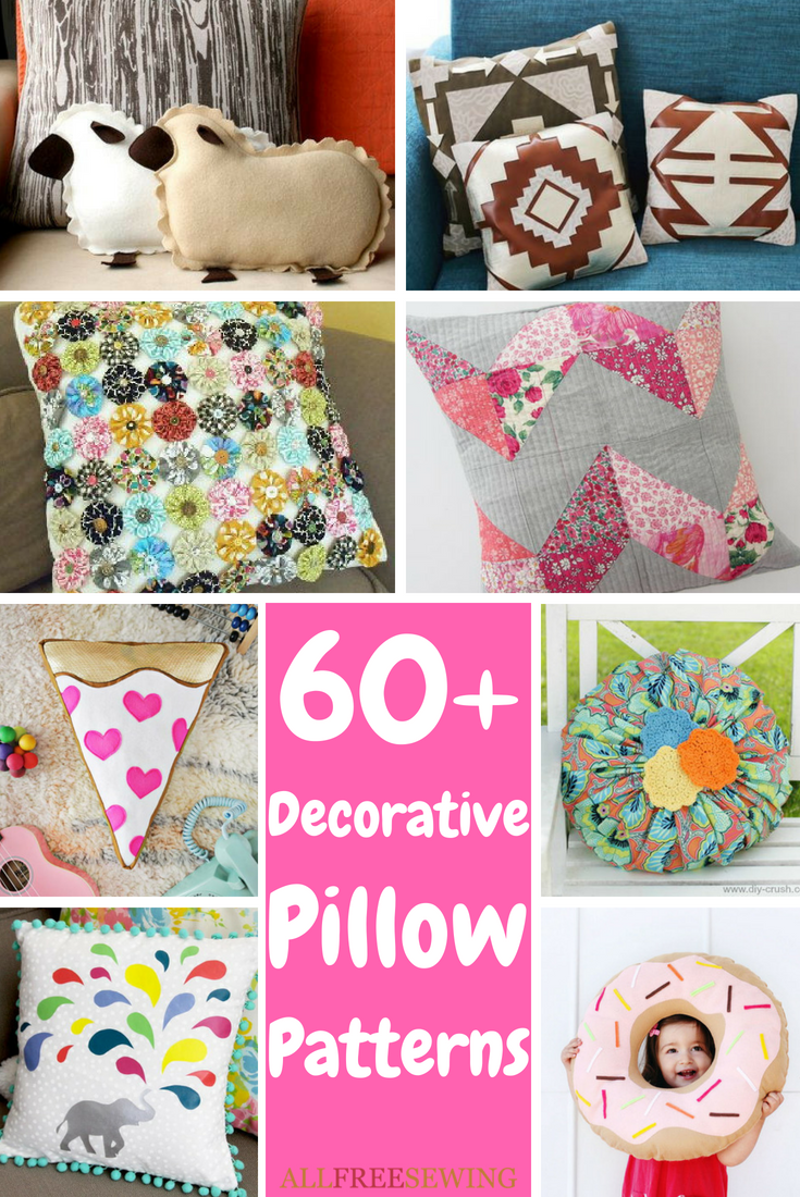 60+ Decorative Pillow Patterns