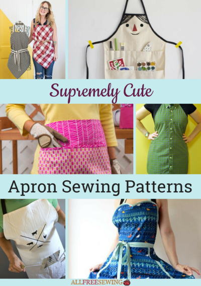 42 Supremely Cute Apron Sewing Patterns | AllFreeSewing.com