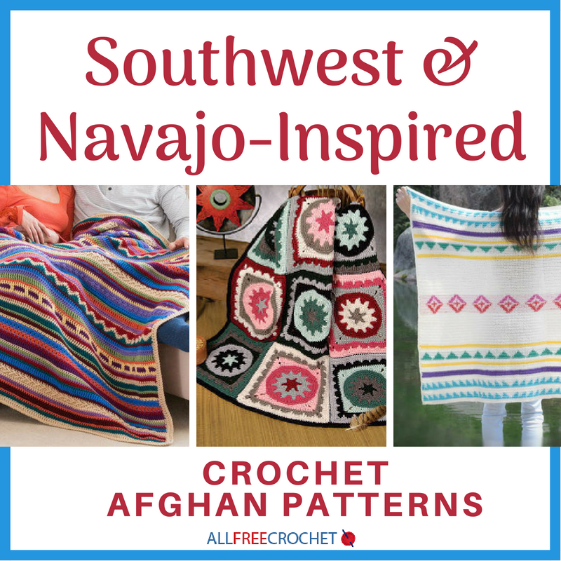 12 Free Southwest Afghan Crochet Patterns