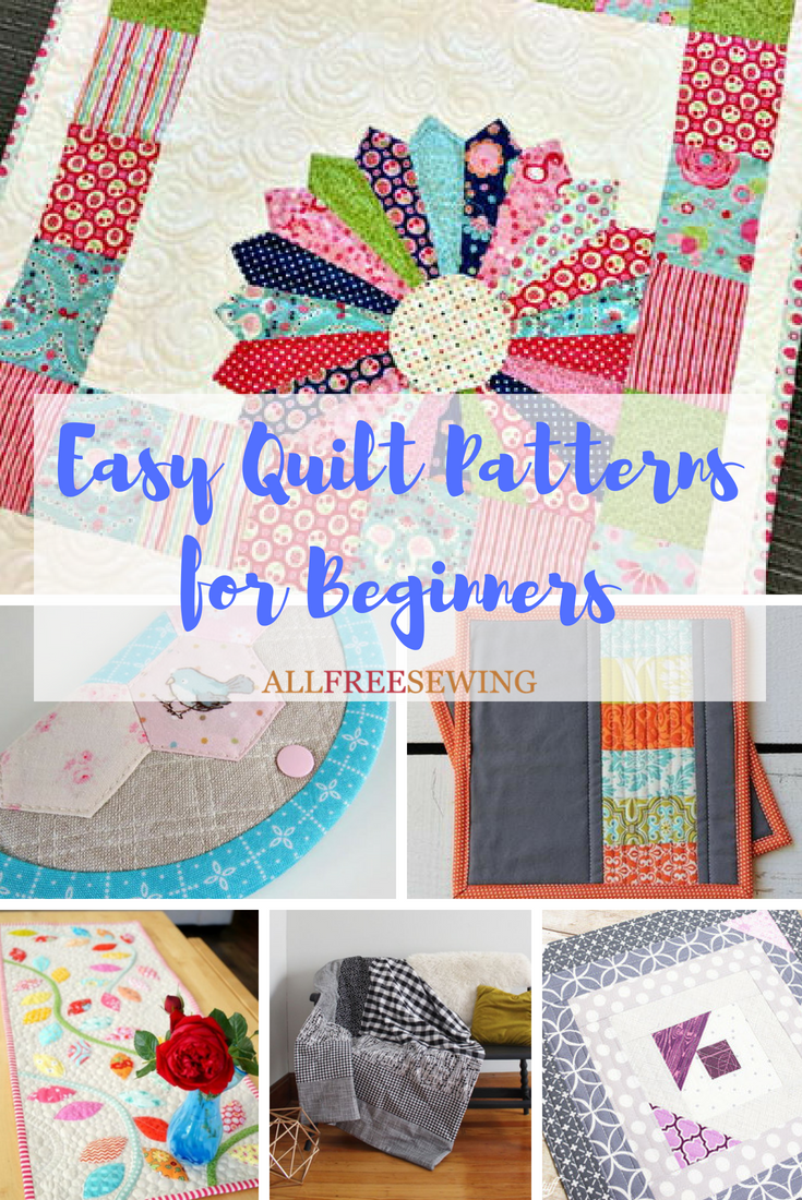 45 easy quilt patterns for beginners allfreesewingcom