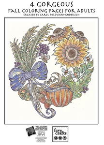 Bountiful Cornucopia Coloring Page Bountiful Cornucopia Coloring Page