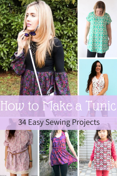 How to Make a Tunic: 34 Easy Sewing Projects | AllFreeSewing.com
