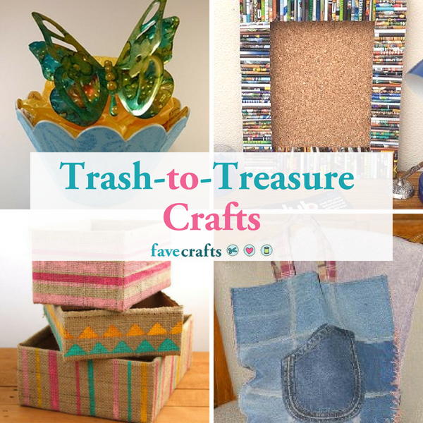 25 Great Trash To Treasure Crafts FaveCrafts Com   Trash Main Large600 ID 2872939 