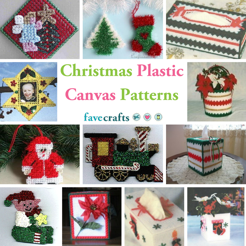 16 Christmas Plastic Canvas Patterns FaveCrafts