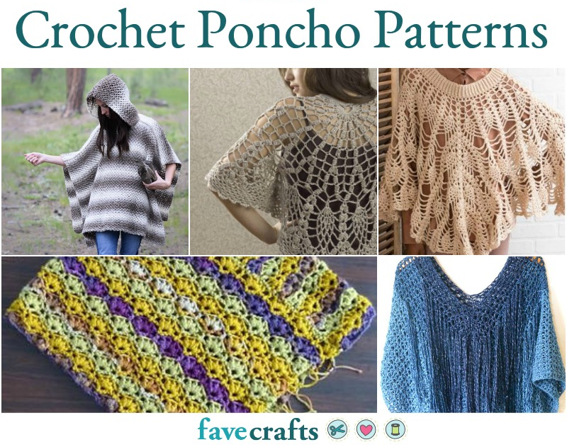 Download 37 Free Crochet Poncho Patterns and Capelets | FaveCrafts.com